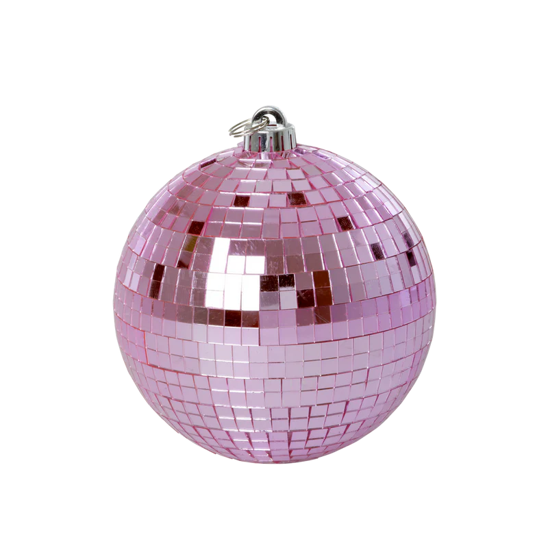 Disco Ball in Soft Pink - Medium