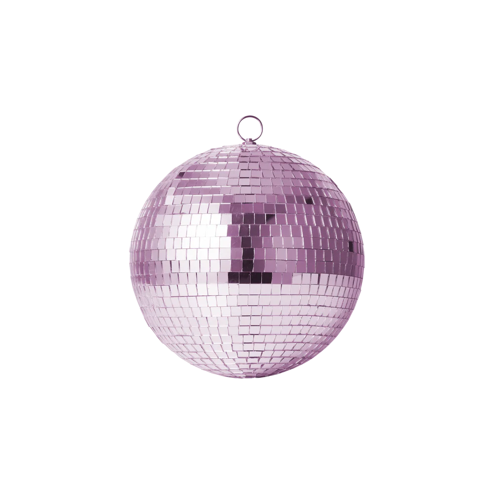 Disco Ball in Soft Pink - Medium