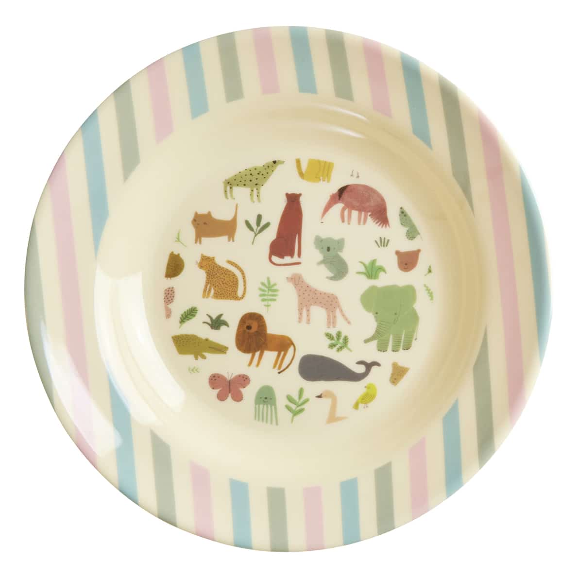 Melamine Kids Bowl with Sweet Jungle Print - 200 ml
