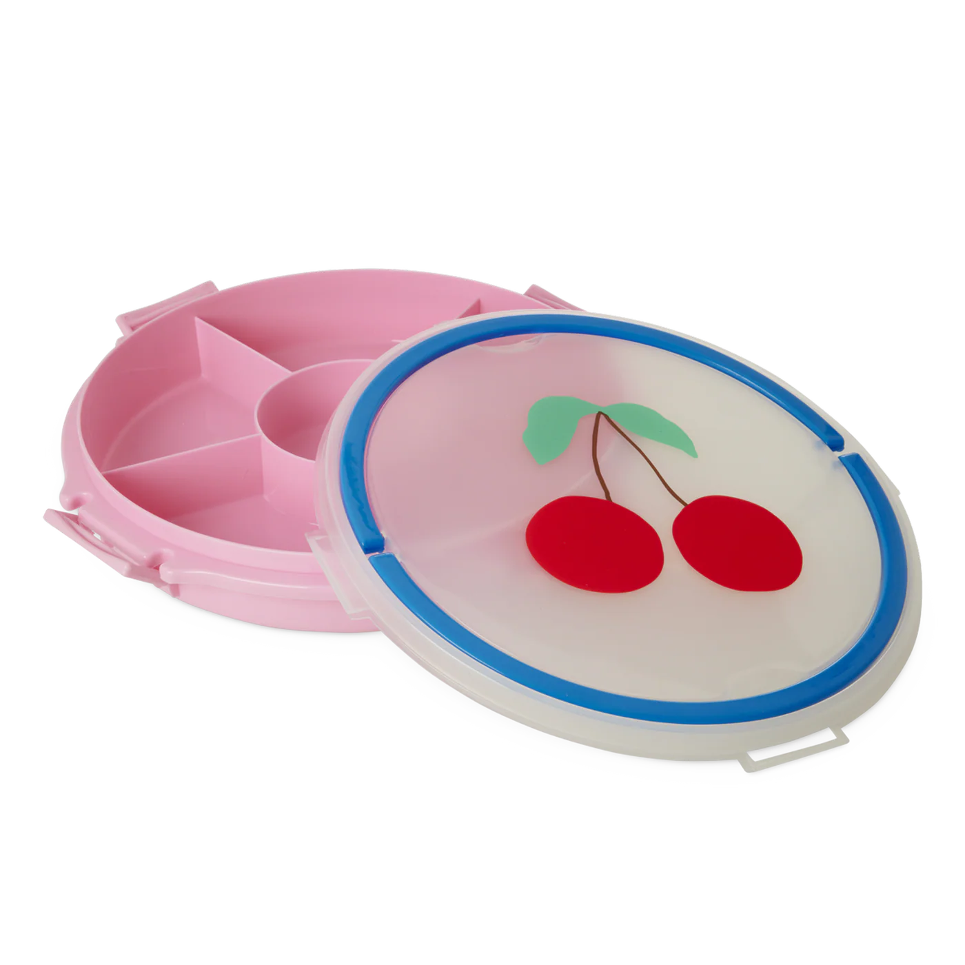 Serving Tray with Handle in Pink