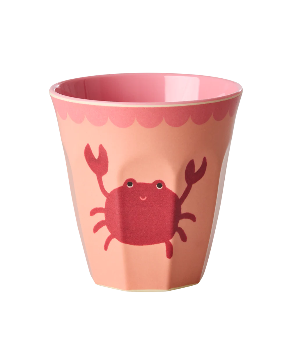 Melamine Cup with Crab Print - Medium - 250 ml