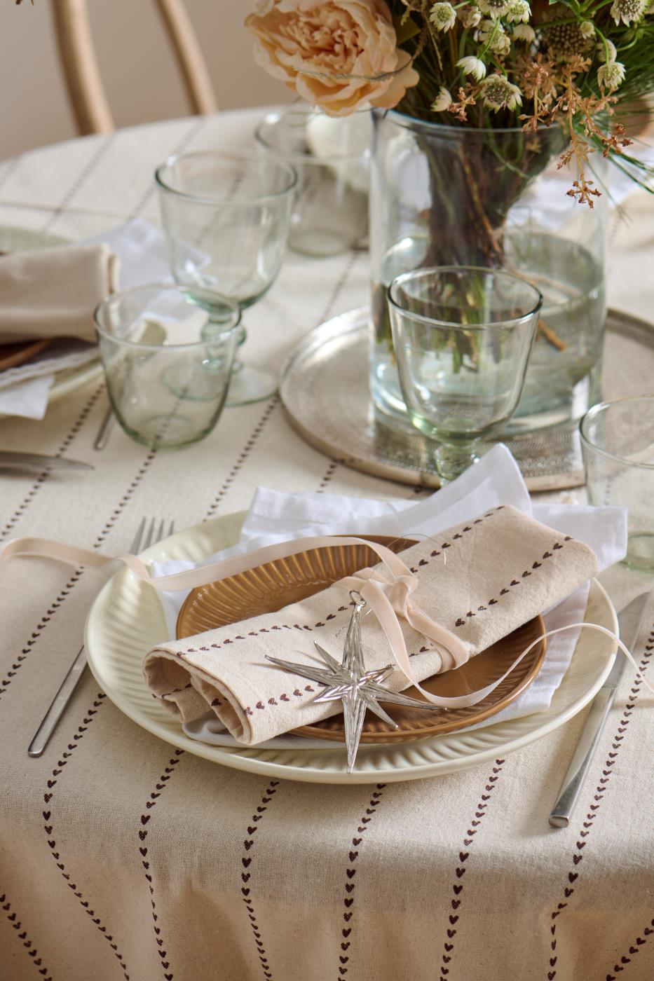 Fløyelsbånd, Beige