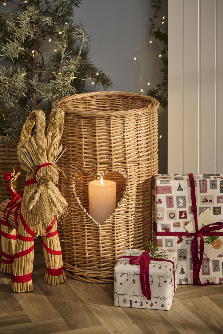 Papirrulle juleranker My Nostalgic Christmas 5 m/rulle