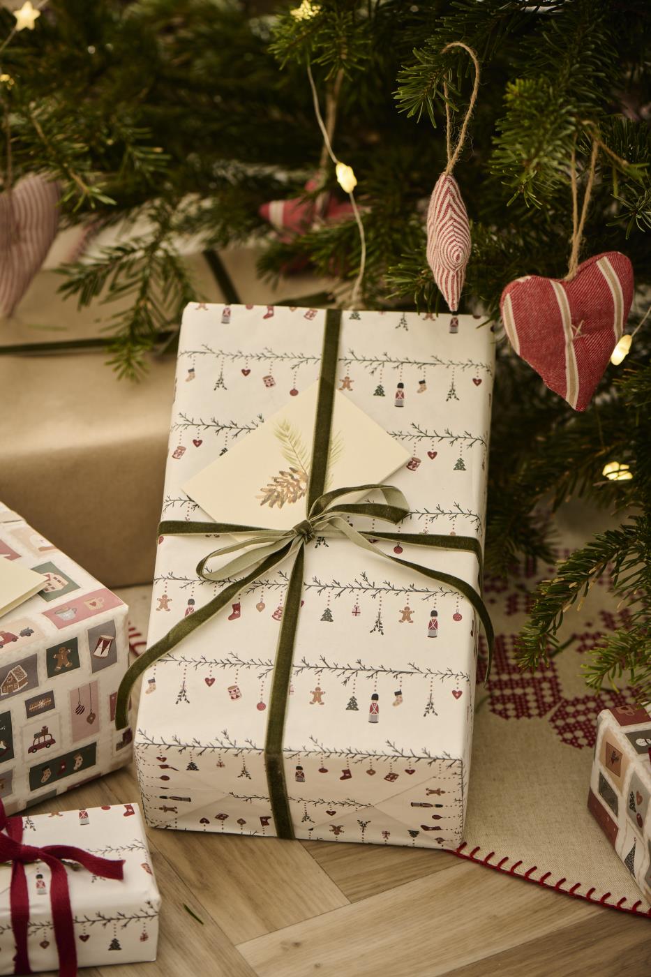 Papirrulle juleranker My Nostalgic Christmas 5 m/rulle