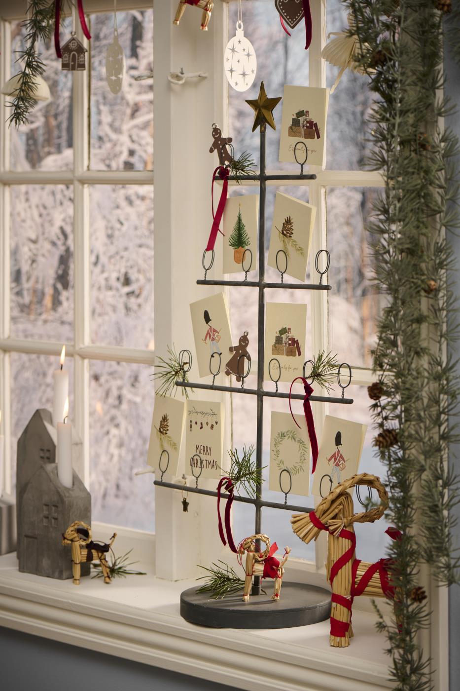 Julekort dobbelt 6 ass My Nostalgic Christmas 20 stk pr motiv