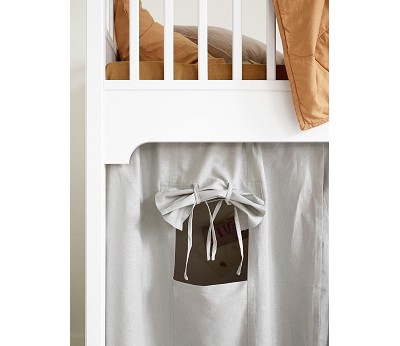 Classic curtain. grey