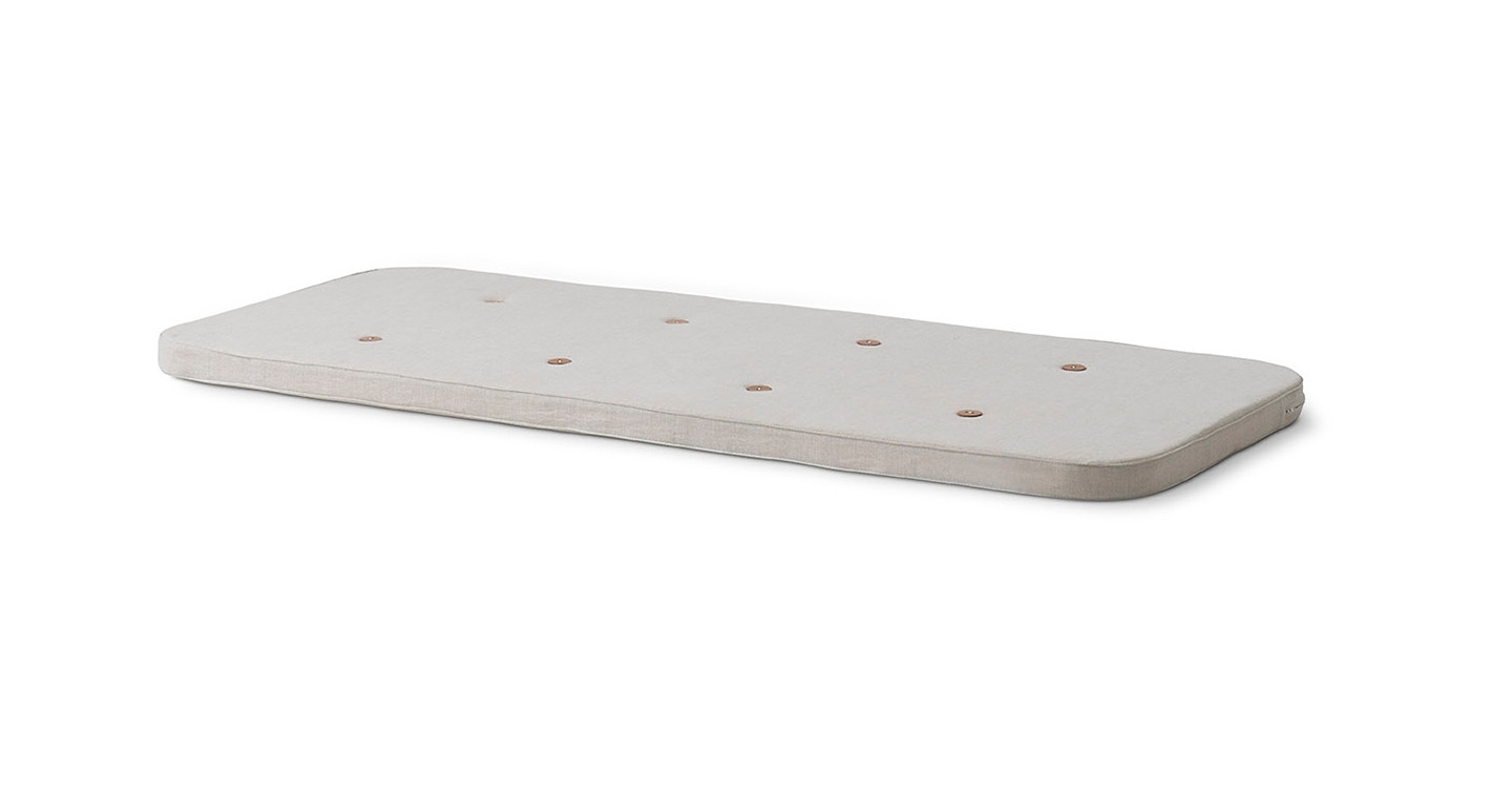 Play mattress. Mini+ low loft bed. nature (162 cm)