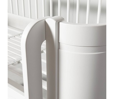 Mini+ low loft bed. 68x162 cm. white