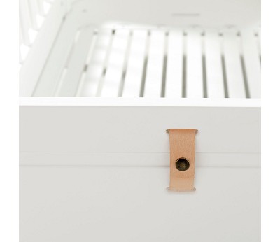 Mini+ junior bed. 68x162cm. white/oak