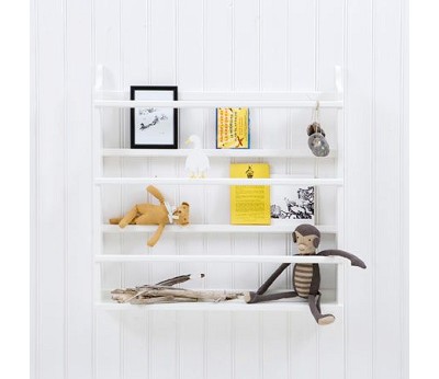 Plate rack. white