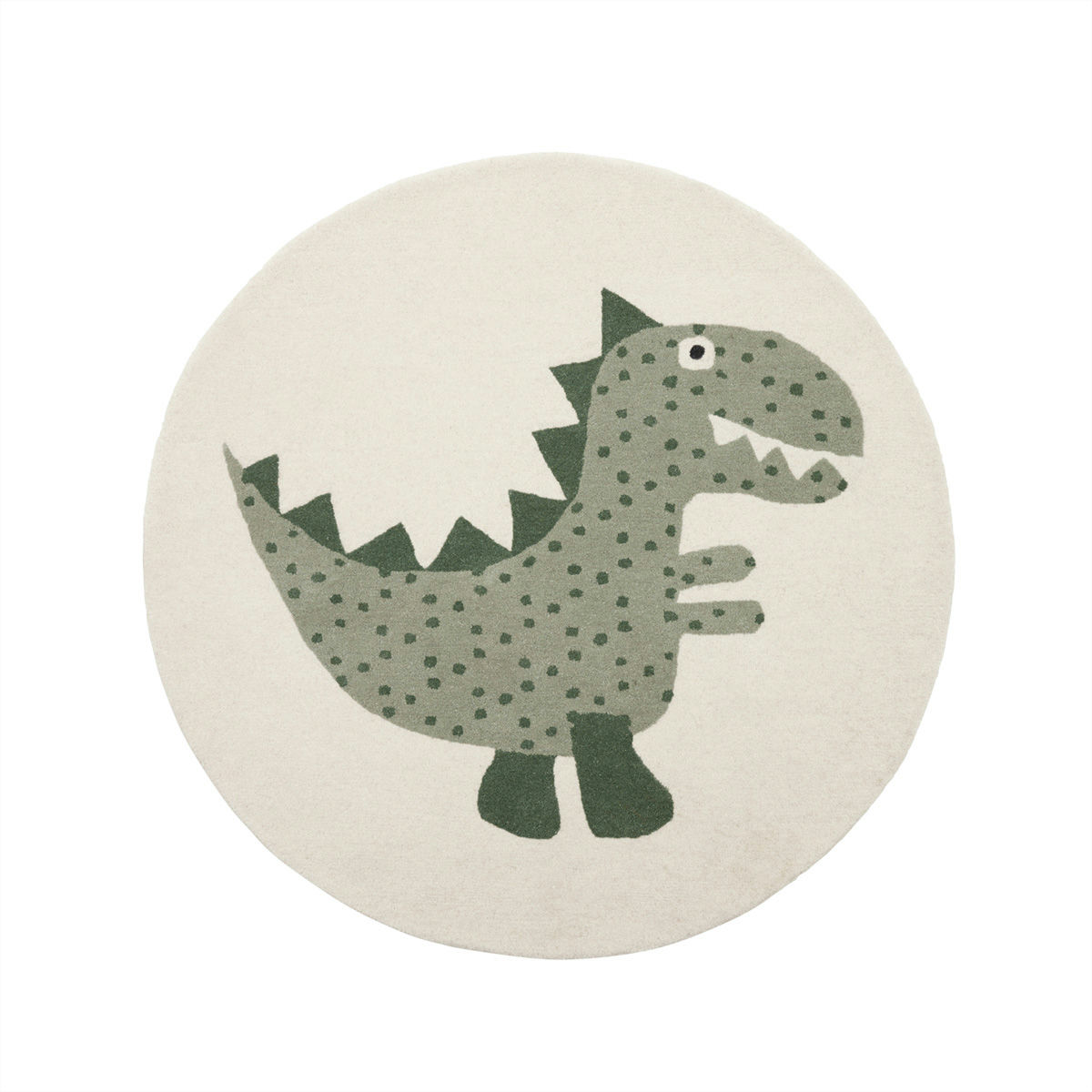 Theo Dino Rug Green