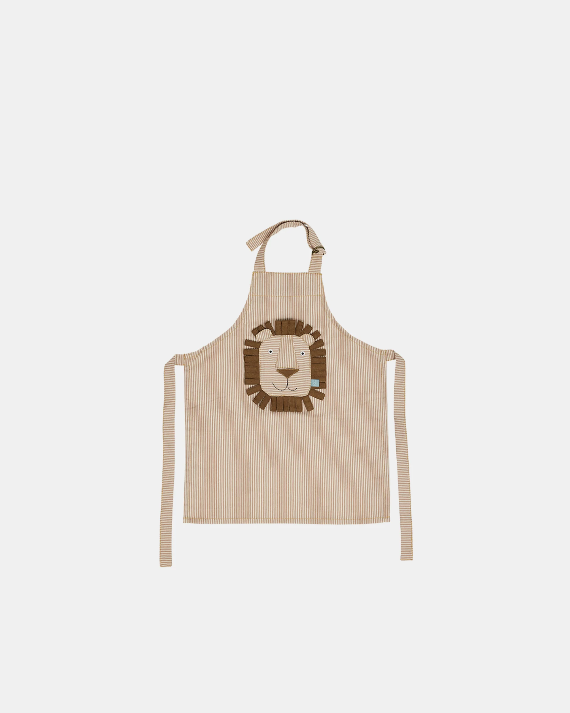 OYOY Lion Striped Denim Forkle