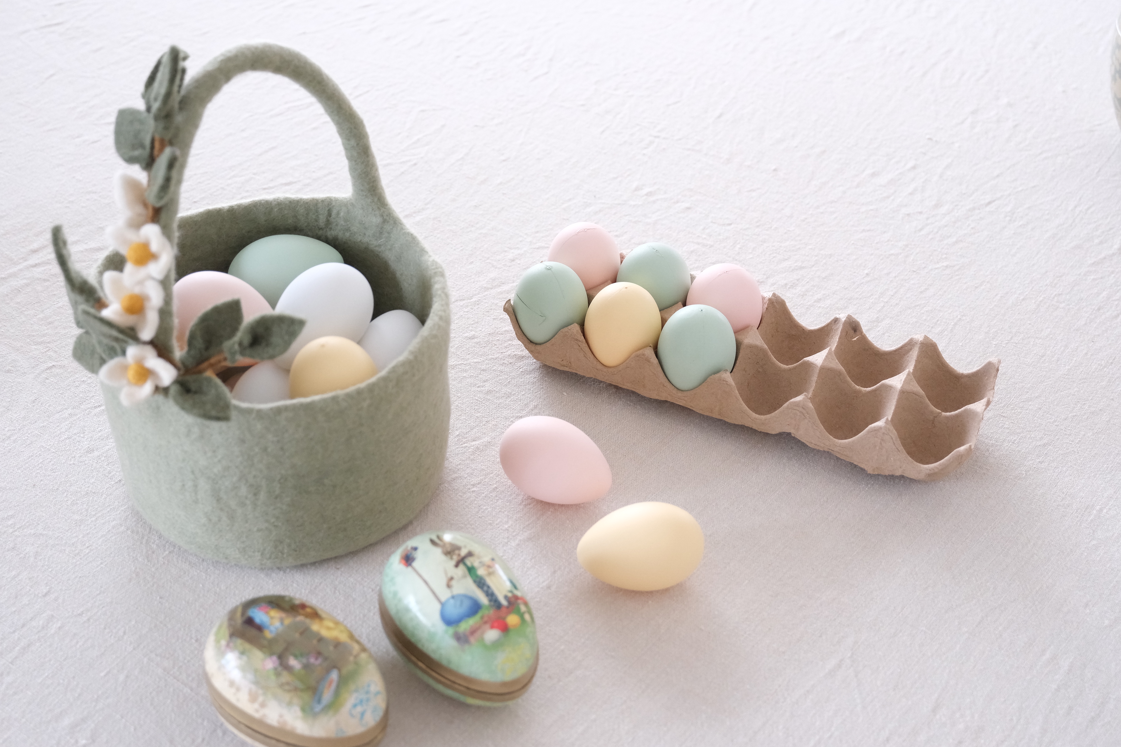 Egg H 6 cm Pastell