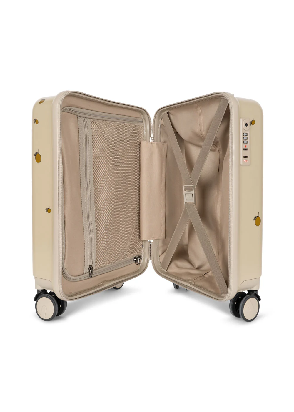 TRAVEL SUITCASE LEMON noos