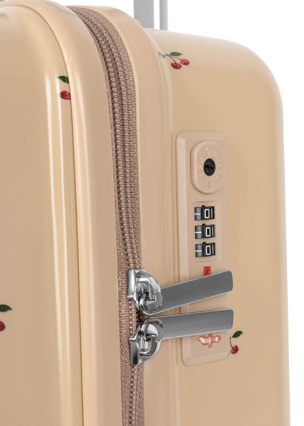 TRAVEL SUITCASE CHERRY noos