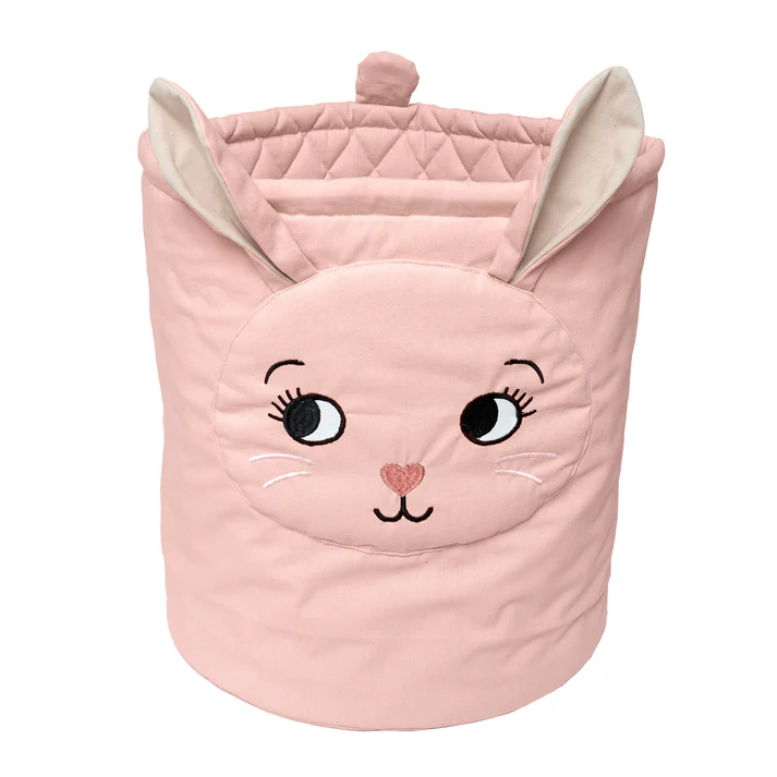 BASKET BUNNY PINK