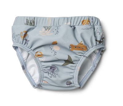 Frej baby boy swim pants 6910 Sea creature mix 56-62
