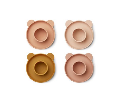 Janus egg cup 4-pack 2092 Mr bear rose multi mix