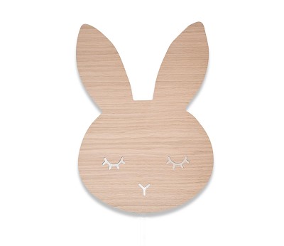 Bunny sleepy lamp (oak)