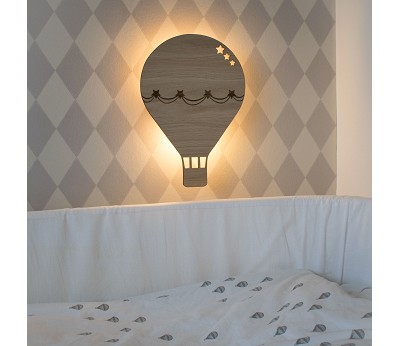 Air balloon lamp (oak)