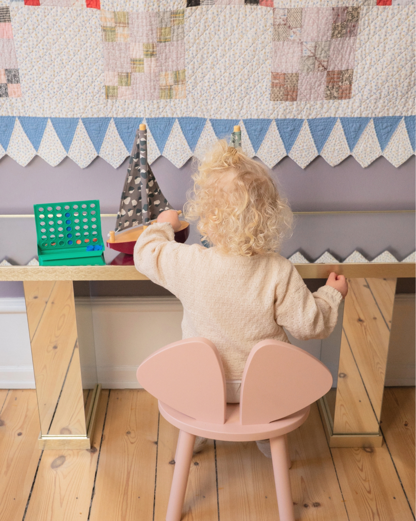Mouse Chair Rosa