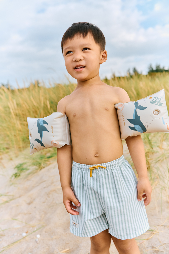 Shirley Printed Swim Wings 2-pack Sea creature / Sandy - SS26