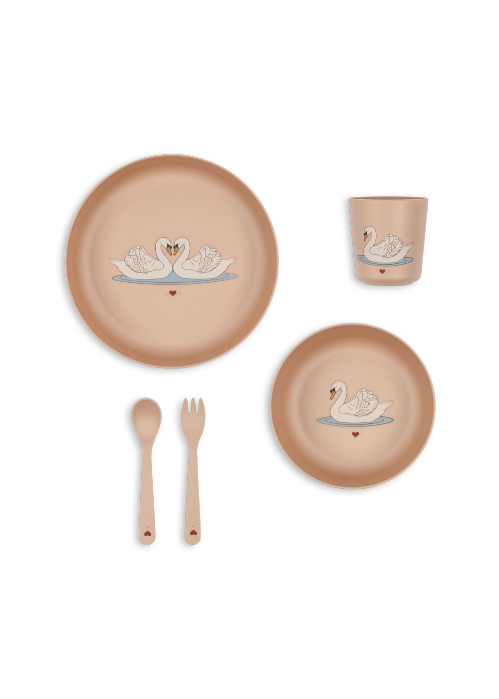 PLA DINNER SET SWAN - AW24