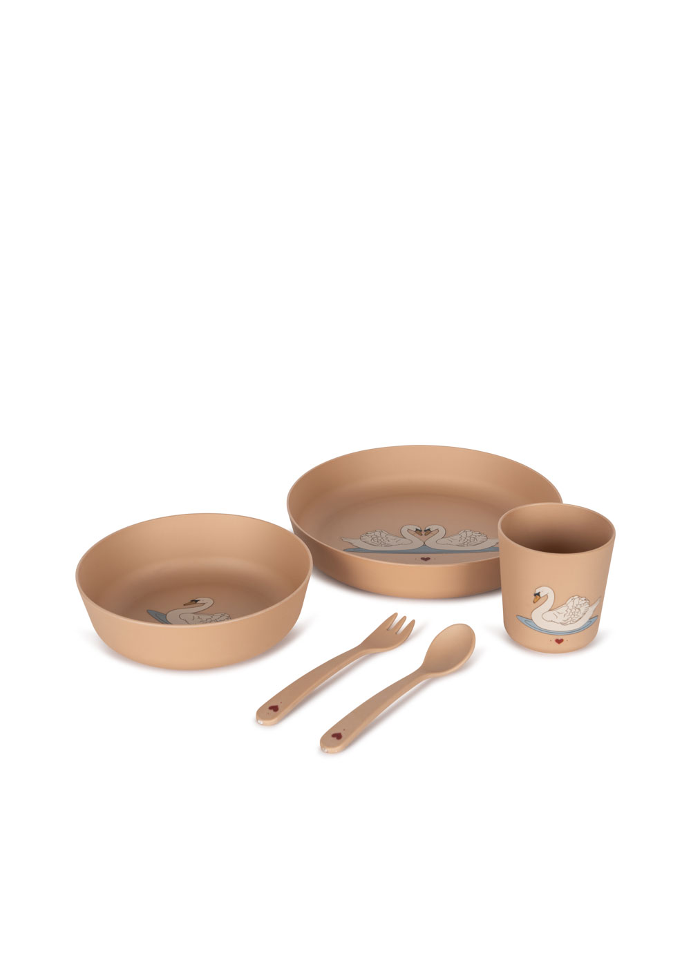 PLA DINNER SET SWAN - AW24