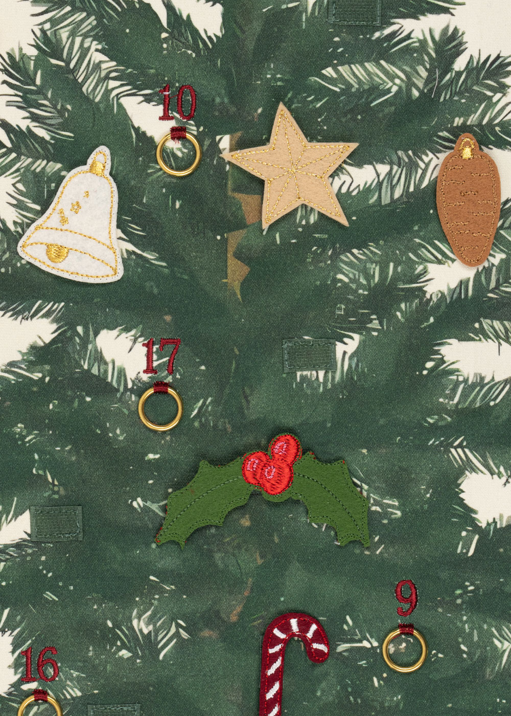 Konges Sløjd Seedpearl Christmas Calendar Decoration