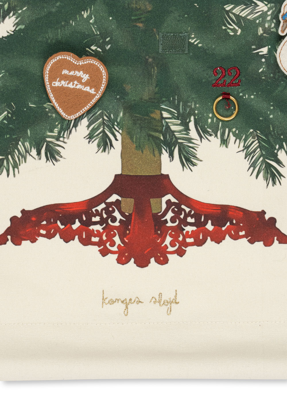 Konges Sløjd Seedpearl Christmas Calendar Decoration