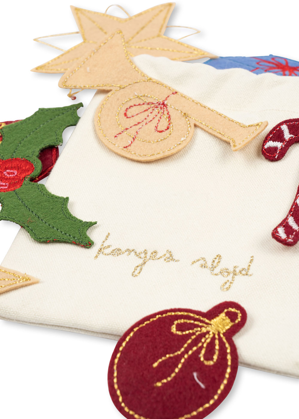 Konges Sløjd Seedpearl Christmas Calendar Decoration
