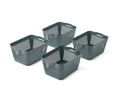 Makeeva Basket S 4-Pack Whale blue - AW24