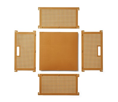 Dirch storage box M Golden caramel AW23
