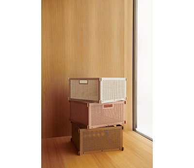 Dirch storage box M Golden caramel AW23