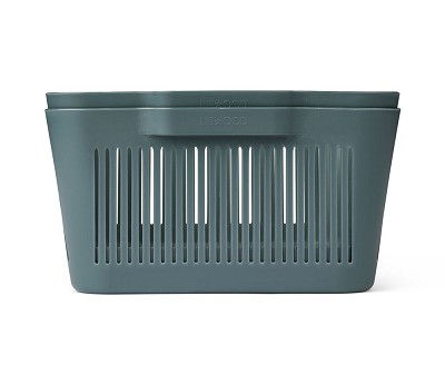 Makeeva Basket L 2-Pack Whale blue - AW24
