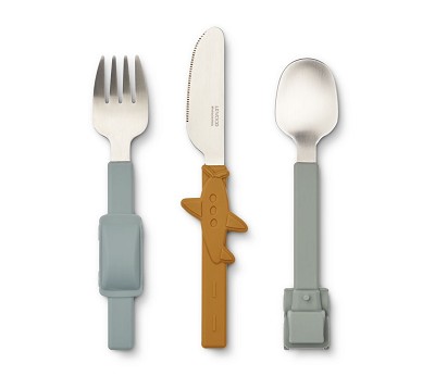Tove cutlery set Blue fog mix AW23