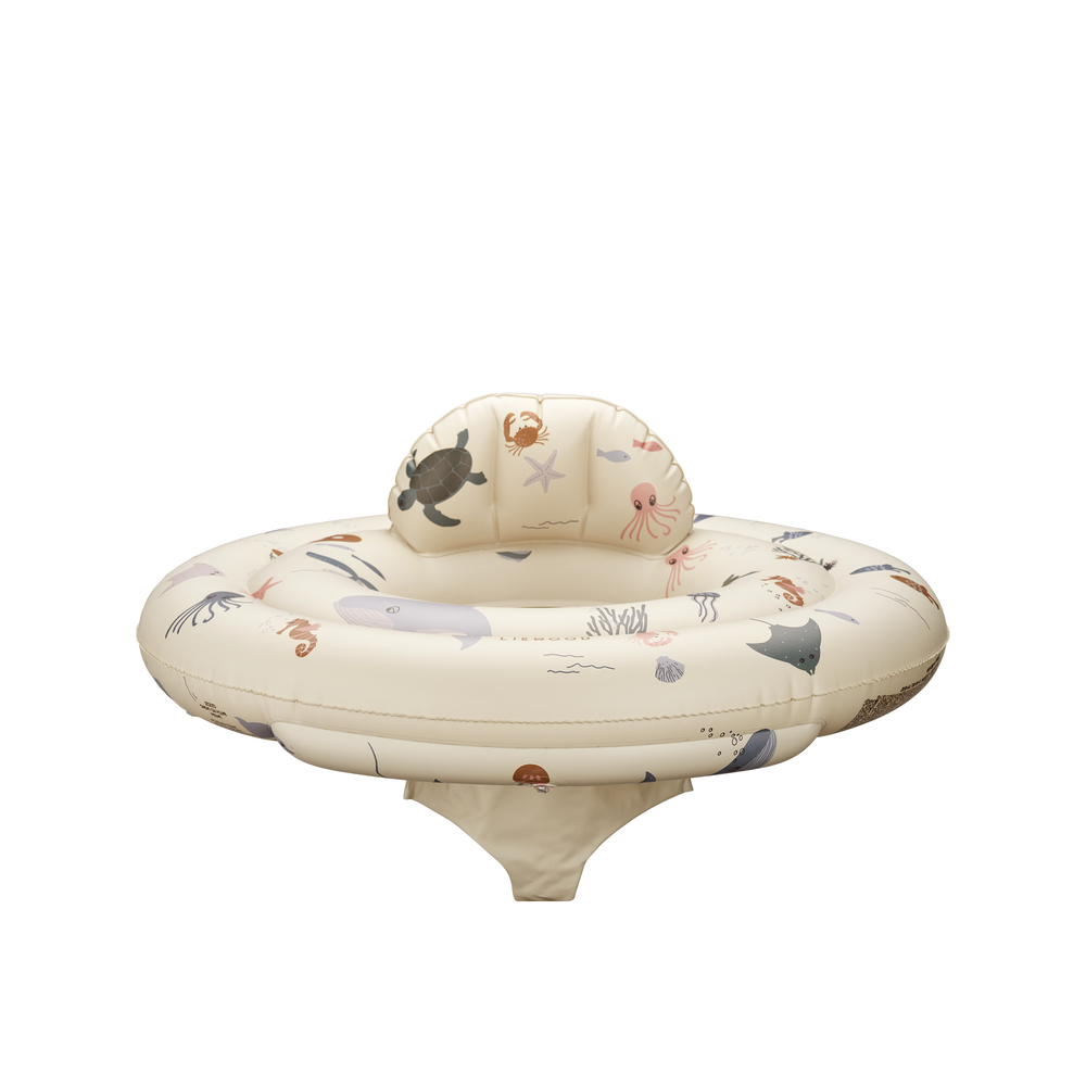 Dawn Baby Printed Swim Seat- Sea creature / Sandy- SS26