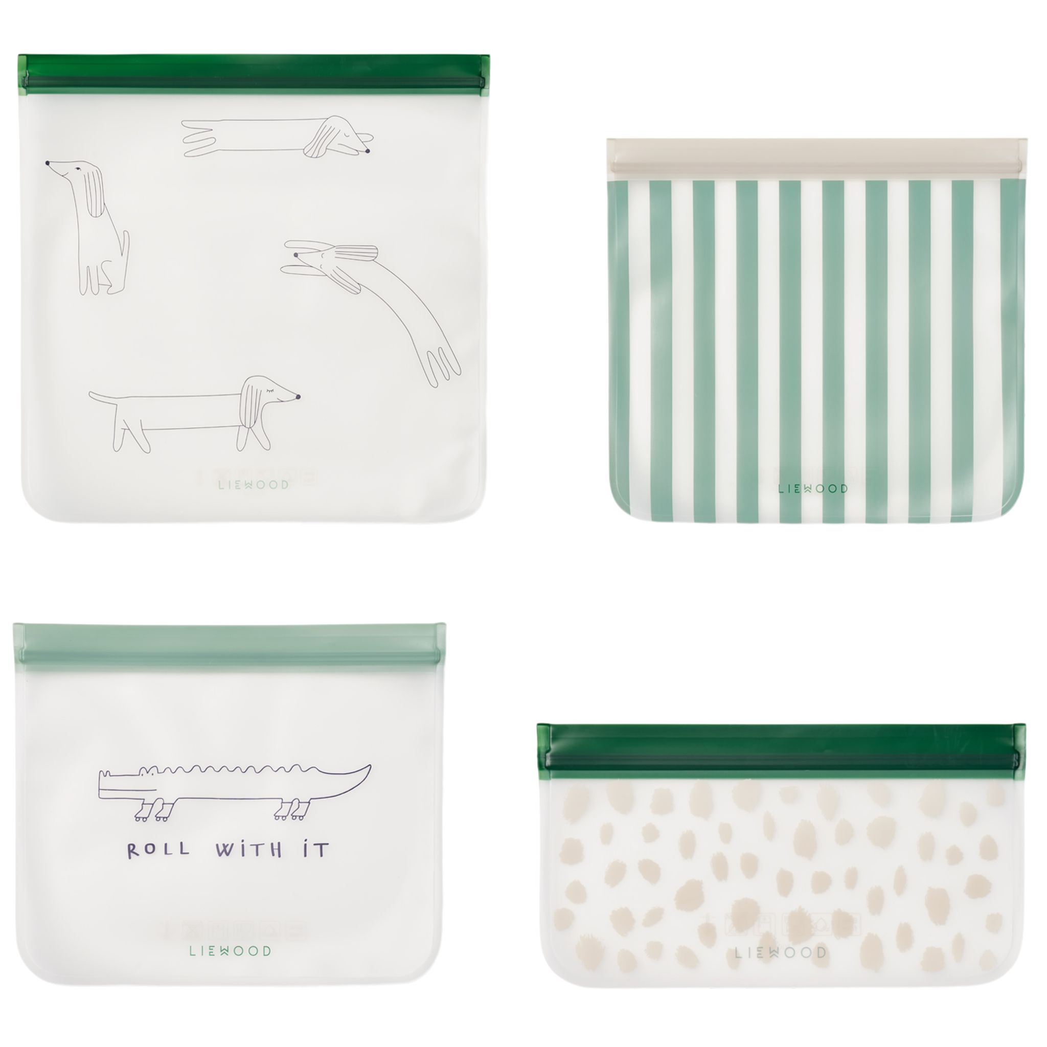 Clive Travelbag 4-Pack Peppermint multi mix - AW24