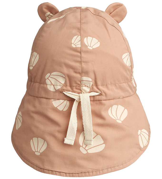 Gorm Reversible Sun Hat With Ears  Shell Pale tuscany  / Sea shell SS24