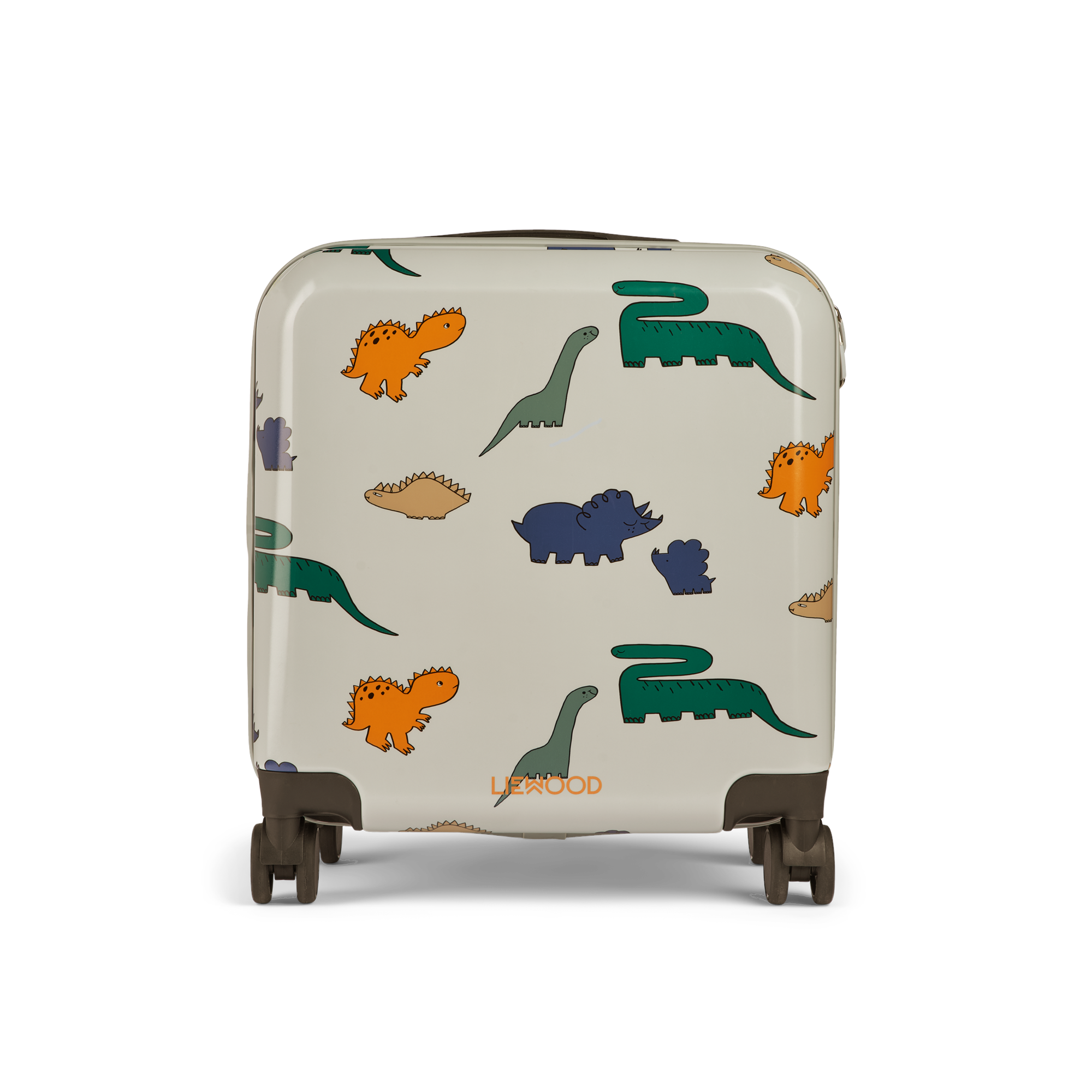 Hollie Hardcase Suitcase Dinosaurs / Mist - AW25