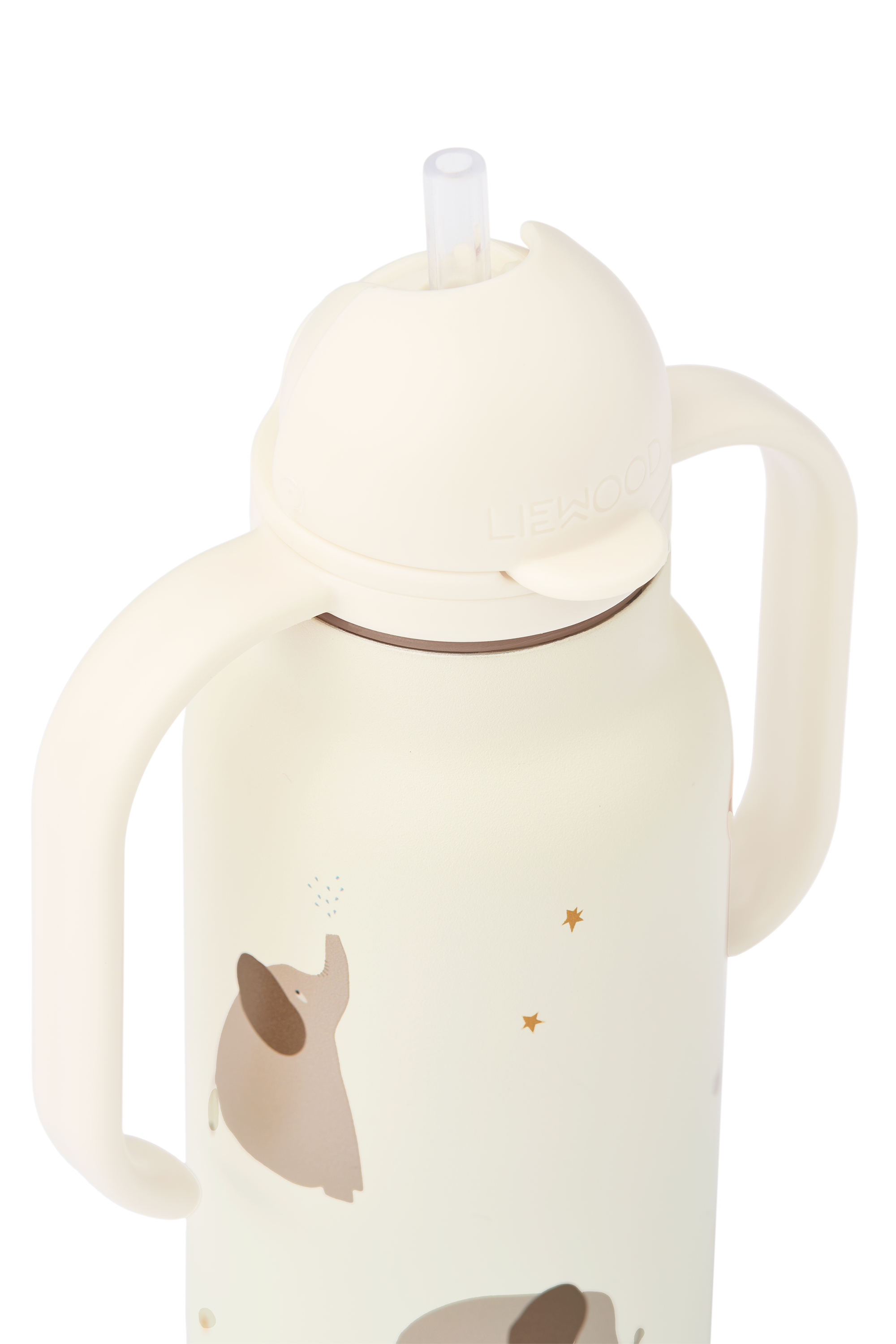 Kimmie Water Bottle 250 ml Elephant / Creme de la creme - NOOS - NOOS