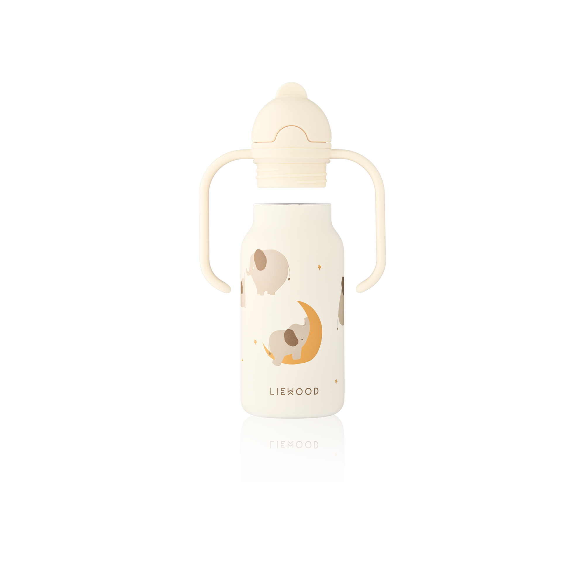 Kimmie Water Bottle 250 ml Elephant / Creme de la creme - NOOS - NOOS
