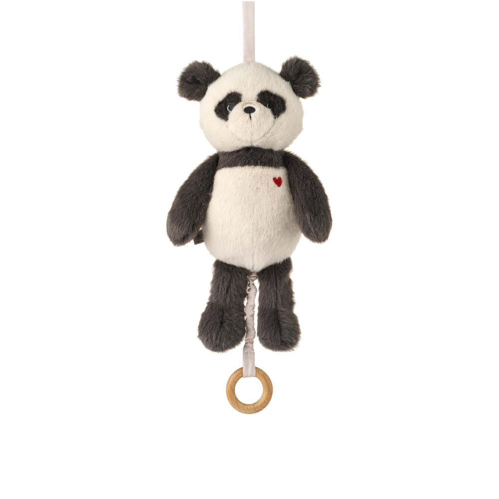 Makenna Panda Music Mobile - Sandy / Dark grey