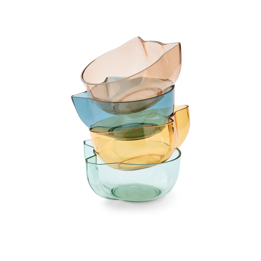 Berno Tritan Bowl 275 ml 4-Pack Indigo multi mix - AW25