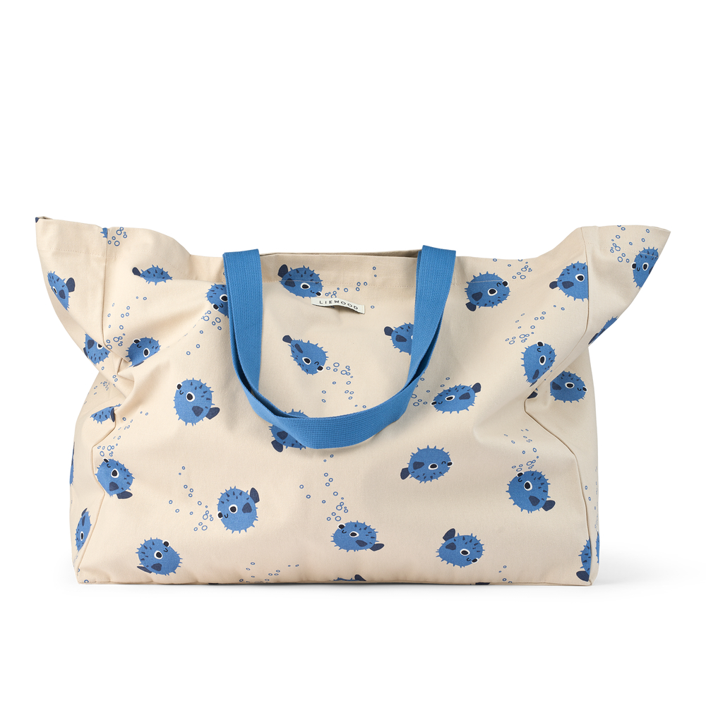 Maxi Totebag Pufferfish / Sandy
