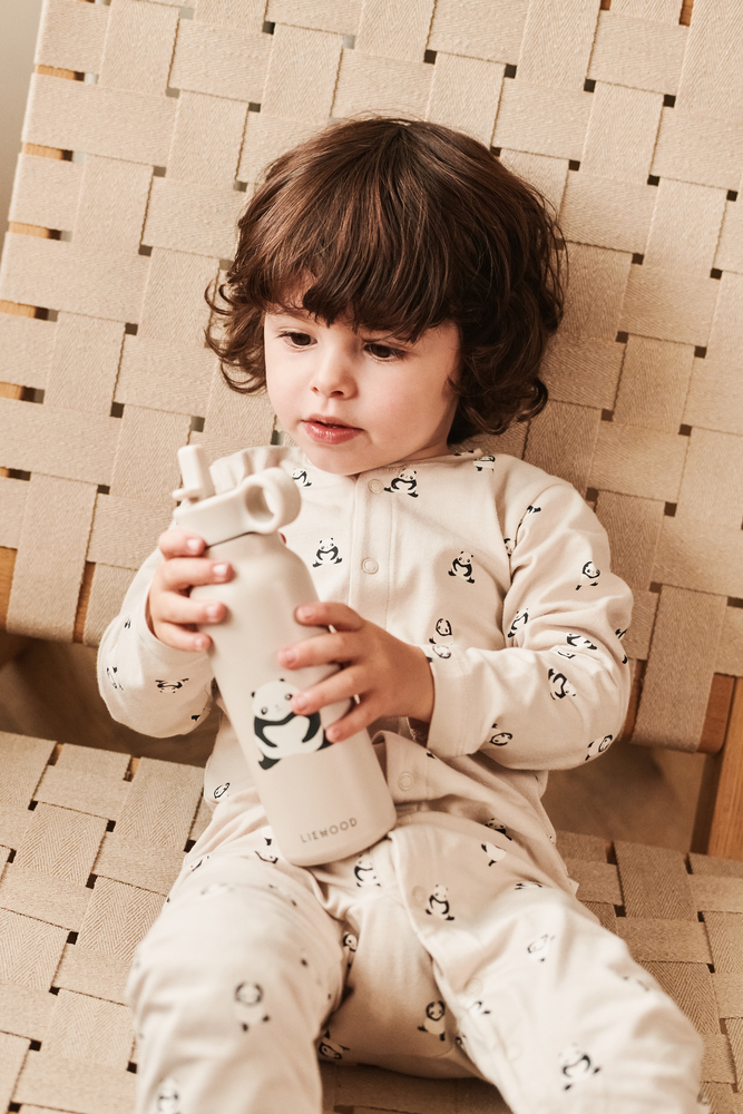 Falk Water Bottle 350 ml Panda / Sandy - SS26