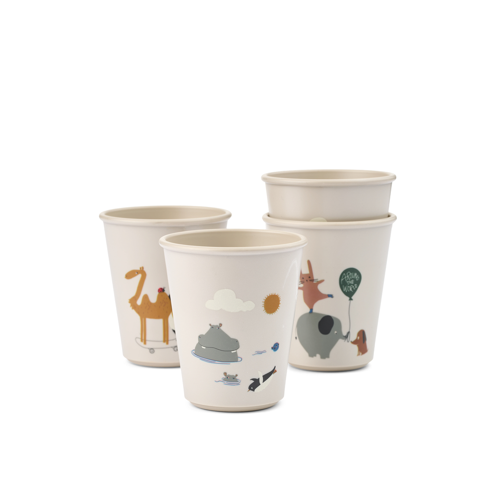 Lana Cup 4-Pack Around the world / Sandy - 10YC