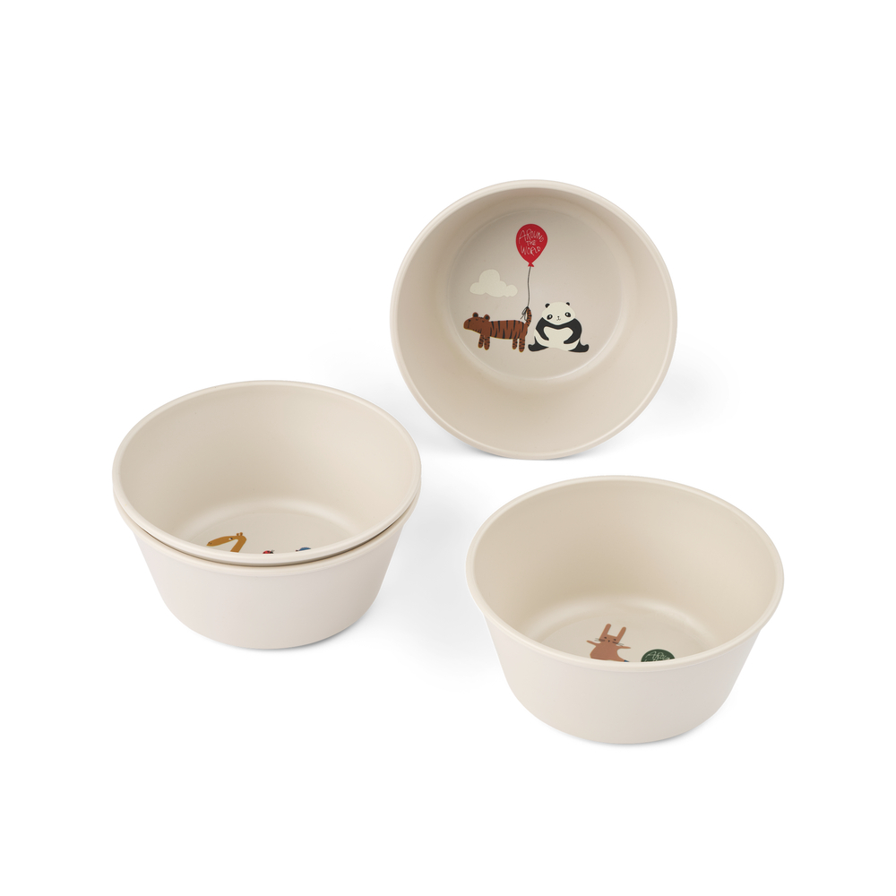 Cees Bowl 4-Pack Around the world / Sandy - 10YC