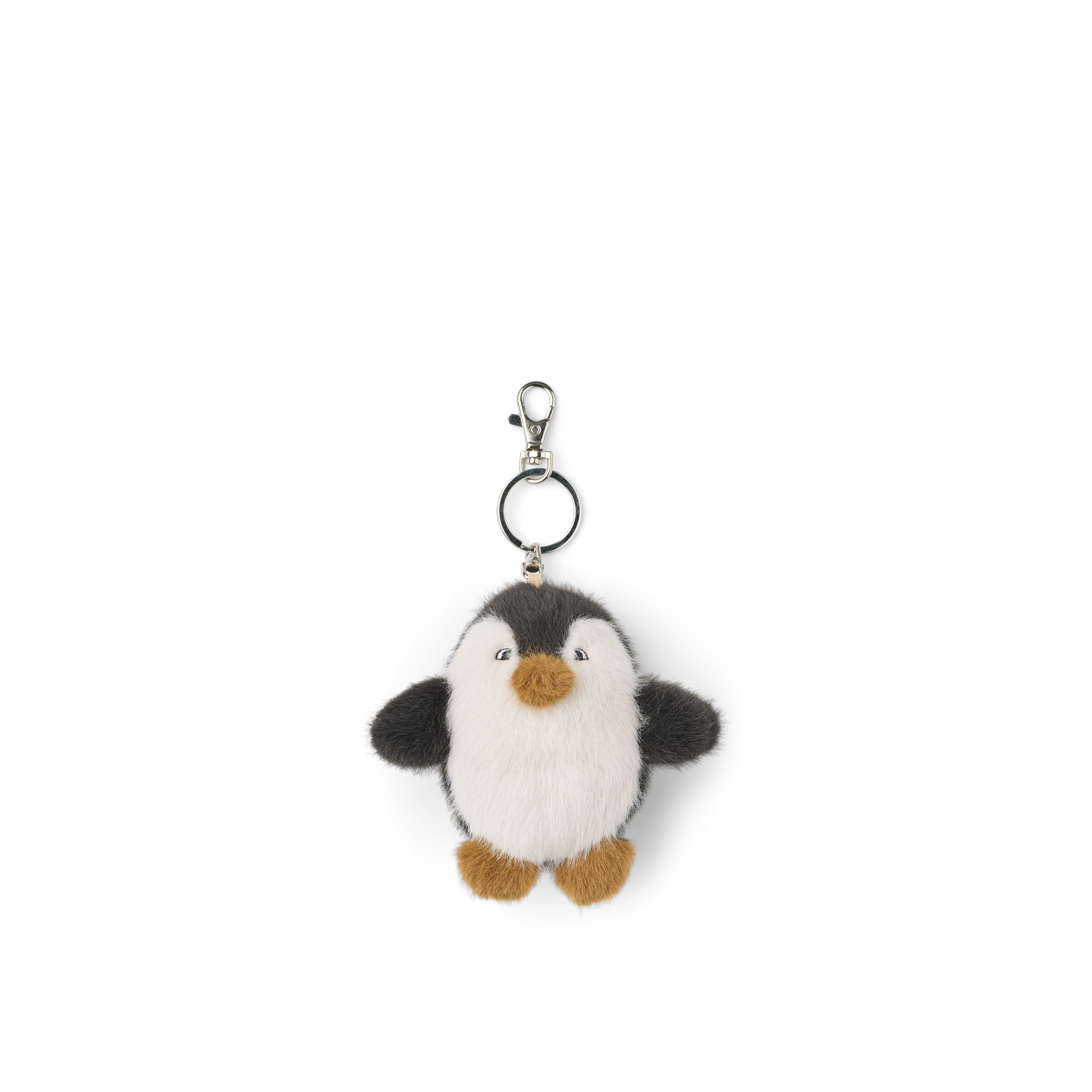 Alfredo Penguin Keychain - Sandy / Dark grey