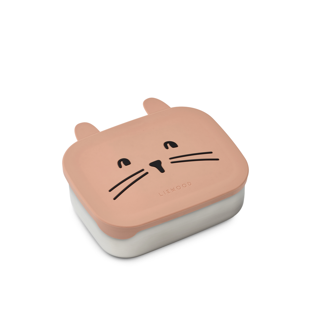 Matboks i rustfritt stål med flere rom - Arthur Rabbit Pale tuscany